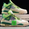 AIR JORDAN 4 RETRO SNORLAX GREEN