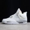 AIR JORDAN 4 RETRO WHITE OREO WHITE_TECH GREY_BLACK_FIRE RED