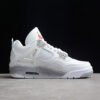 AIR JORDAN 4 RETRO WHITE OREO WHITE_TECH GREY_BLACK_FIRE RED
