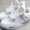AIR JORDAN 4 RETRO WHITE OREO WHITE_TECH GREY_BLACK_FIRE RED