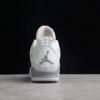 AIR JORDAN 4 RETRO WHITE OREO WHITE_TECH GREY_BLACK_FIRE RED