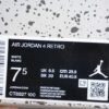 AIR JORDAN 4 RETRO WHITE OREO WHITE_TECH GREY_BLACK_FIRE RED