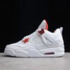 AIR JORDAN 4 RETRO WHITE_UNIVERSITY RED_METALLIC SILVER