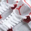 AIR JORDAN 4 RETRO WHITE_UNIVERSITY RED_METALLIC SILVER