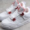 AIR JORDAN 4 RETRO WHITE_UNIVERSITY RED_METALLIC SILVER