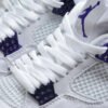 AIR JORDAN 4 RETRO WHITE_COURT PURPLE_METALLIC SILVER