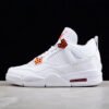 AIR JORDAN 4 RETRO ORANGE METALLIC WHITE_TOTAL ORANGE_METALLIC SILVER