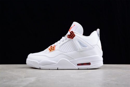 AIR JORDAN 4 RETRO ORANGE METALLIC WHITE_TOTAL ORANGE_METALLIC SILVER