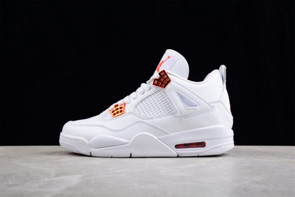 AIR JORDAN 4 RETRO ORANGE METALLIC WHITE_TOTAL ORANGE_METALLIC SILVER