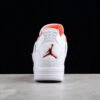 AIR JORDAN 4 RETRO ORANGE METALLIC WHITE_TOTAL ORANGE_METALLIC SILVER