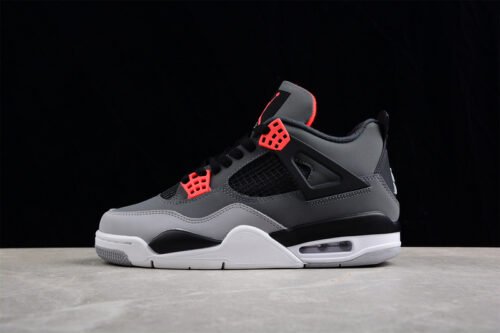 AIR JORDAN 4 RETRO INFRARED DARK GREY_INFRARED
