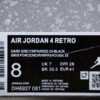 AIR JORDAN 4 RETRO INFRARED DARK GREY_INFRARED