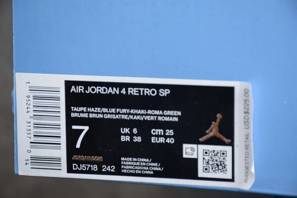 UNION LA X AIR JORDAN 4 RETRO TAUPE