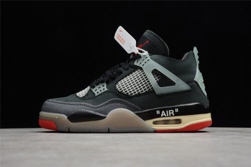 OW X AIR JORDAN 4 BRED