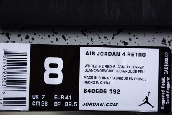 AIR JORDAN 4 RETRO OG WHITE CEMENT