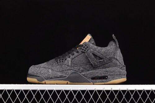 LEVIS X AIR JORDAN 4 RETRO BLACK DENIM