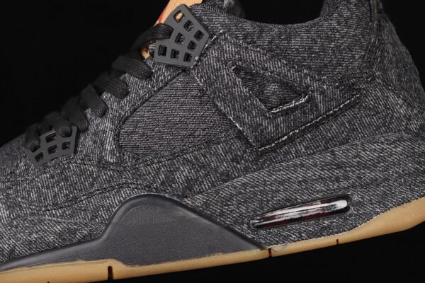 LEVIS X AIR JORDAN 4 RETRO BLACK DENIM