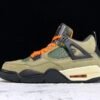 AIR JORDAN 4 RETRO WHITE_PINE GREEN_METALLIC SILVER