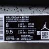 UNION LA X AIR JORDAN 4 RETRO OFF NOIR_BRIGADE BLUE_DARK SMOKE GREY