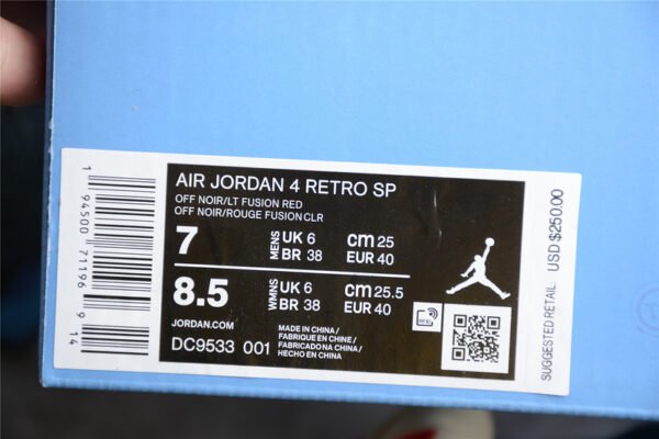 UNION LA X AIR JORDAN 4 RETRO GUAVA ICE_LIGHT BONE_BRIGADE BLUE_LIGHT FUSION RED