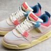 AIR JORDAN 4 RETRO GS WILD THINGS SAIL_UNIVERSITY RED_HEMP_BARELY VOLT