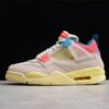 AIR JORDAN 4 RETRO GS WILD THINGS SAIL_UNIVERSITY RED_HEMP_BARELY VOLT