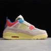AIR JORDAN 4 RETRO GS WILD THINGS SAIL_UNIVERSITY RED_HEMP_BARELY VOLT