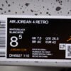 AIR JORDAN 4 RETRO WHITE_MIDNIGHT NAVY_LIGHT SMOKE GREY_FIRE RED