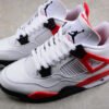 AIR JORDAN 4 RED CEMENT WHITE_FIRE RED-BLACK-NEUTRAL GREY
