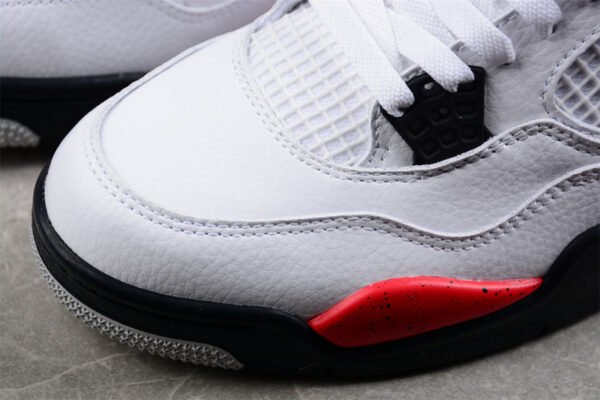 AIR JORDAN 4 RED CEMENT WHITE_FIRE RED-BLACK-NEUTRAL GREY