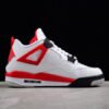 AIR JORDAN 4 RED CEMENT WHITE_FIRE RED-BLACK-NEUTRAL GREY