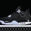 AIR JORDAN 4 RETRO BLACK_WHITE_FIRE RED_LIGHT STEEL GREY