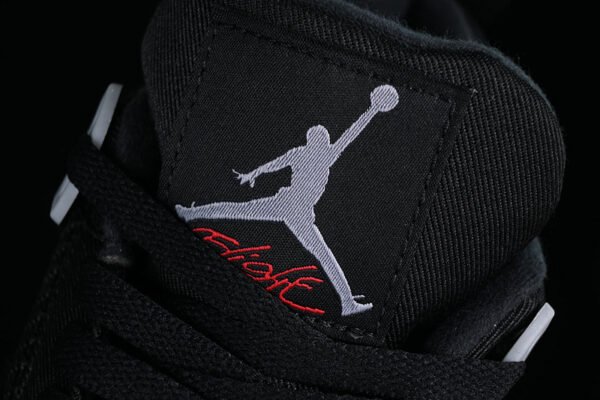AIR JORDAN 4 RETRO BLACK_WHITE_FIRE RED_LIGHT STEEL GREY