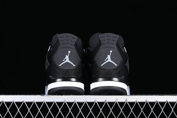 AIR JORDAN 4 RETRO BLACK_WHITE_FIRE RED_LIGHT STEEL GREY