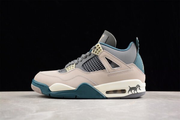 AIR JORDAN 4 PREMIUM PONY HAIR GREY_GREEN_BROWN