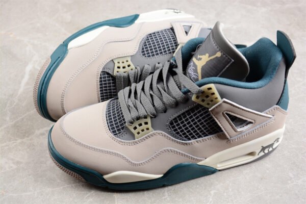 AIR JORDAN 4 PREMIUM PONY HAIR GREY_GREEN_BROWN