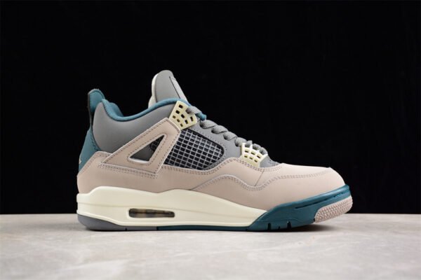AIR JORDAN 4 PREMIUM PONY HAIR GREY_GREEN_BROWN