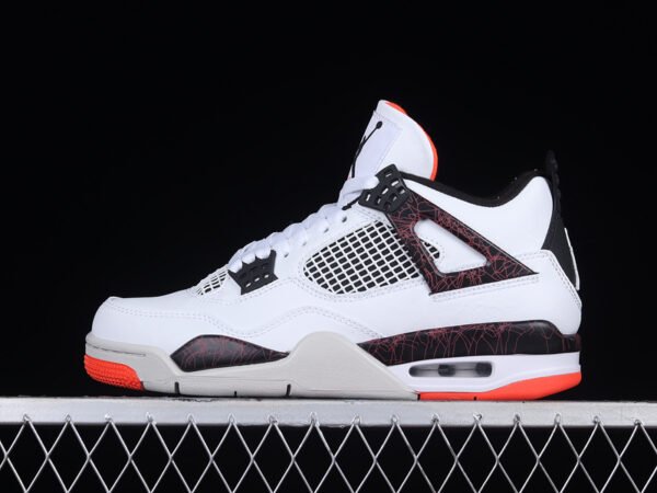 AIR JORDAN 4 RETRO WHITE_BLACK-BRIGHT CRIMSON-PALE CITRON