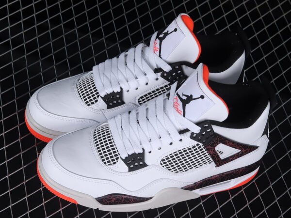 AIR JORDAN 4 RETRO WHITE_BLACK-BRIGHT CRIMSON-PALE CITRON