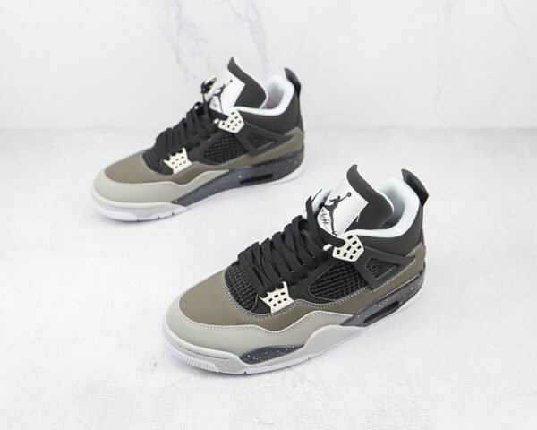 AIR JORDAN 4 RETRO FEAR BLACK_WHITE-COOL GREY-PR PLTNM