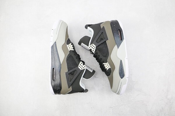 AIR JORDAN 4 RETRO FEAR BLACK_WHITE-COOL GREY-PR PLTNM