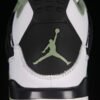 AIR JORDAN 4 RETRO WHITE_OIL GREEN_DARK ASH_NEUTRAL GREY