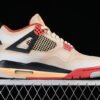 JORDAN AIR JORDAN 4 RETRO WHITE_RED_BLACK_YELLOW