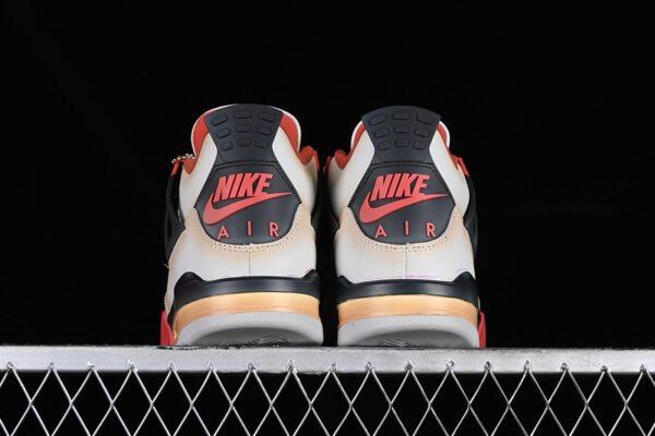 JORDAN AIR JORDAN 4 RETRO WHITE_RED_BLACK_YELLOW