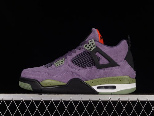 AIR JORDAN 4 CANYON PURPLE_ANTHRACITE_ALLIGATOR_ORANGE