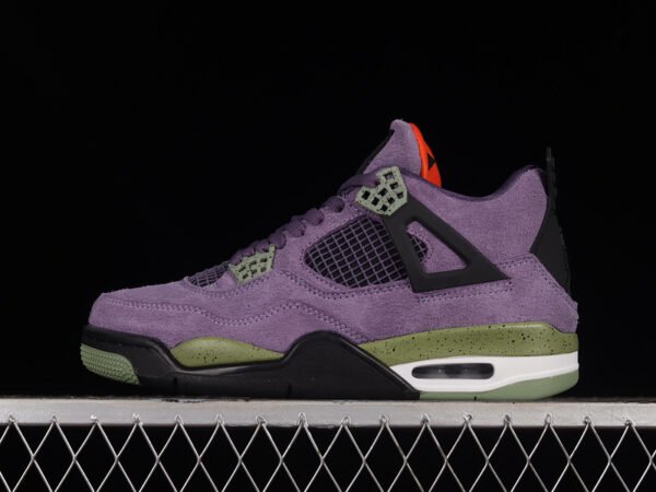 AIR JORDAN 4 CANYON PURPLE_ANTHRACITE_ALLIGATOR_ORANGE