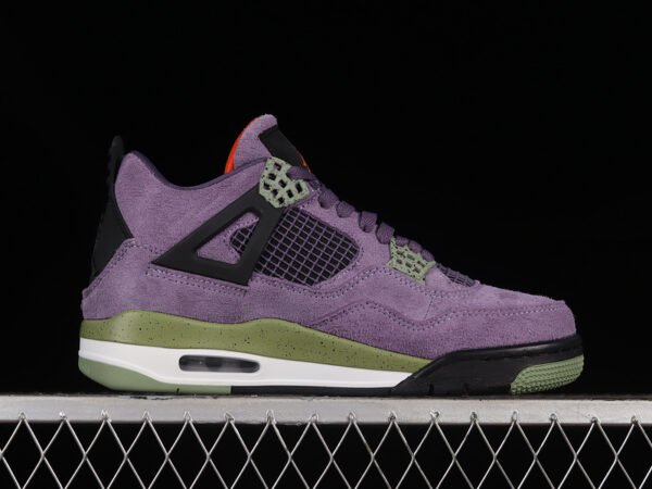 AIR JORDAN 4 CANYON PURPLE_ANTHRACITE_ALLIGATOR_ORANGE