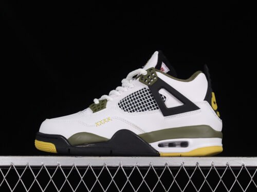 AIR JORDAN 4 RETRO WHITE_BLACK_GREEN