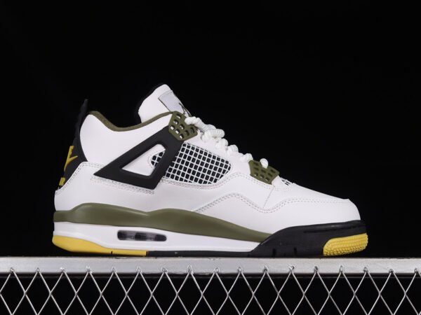 AIR JORDAN 4 RETRO WHITE_BLACK_GREEN