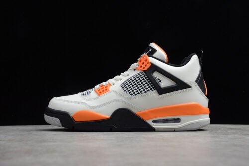 AIR JORDAN 4 STARFISH SAIL_BLACK-STARFISH-LIGHT SMOKE GREY